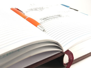 Pen and Notebook for engineer