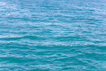 Azure sea water surface