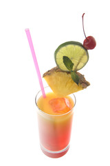 Tequilia Sunrise Cocktail