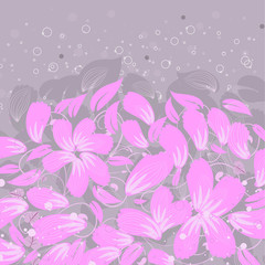 background petals