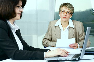 Obraz premium business woman