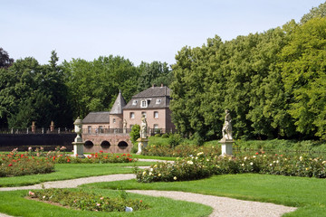 Fototapeta na wymiar Idylla w parku Anholt (Münster, Nadrenia Północna-Westfalia)