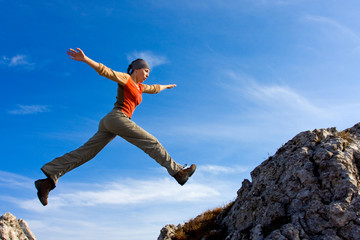 Obraz premium Jump