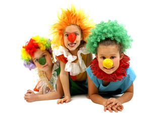 Funny clowns