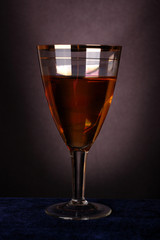 glass of white wine