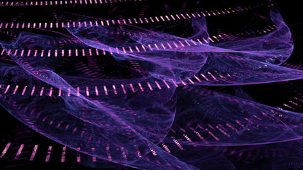 purple bars on blue motion background