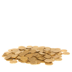 Stack of golden coins