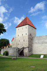 Fototapeta na wymiar Old town Tallinn, Estonia