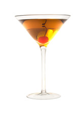 Rob Roy or Manahattan cocktail