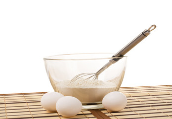 series of images of kitchen ware. Dough