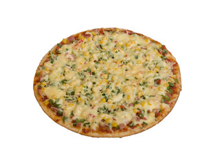 Pizza with those living, finished product, step 3