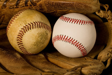 Old and New Baseballs