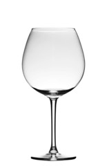 A glass isolated on a white background
