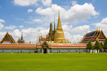 Thailand, Bangkok.The temple in the Grand palace area.