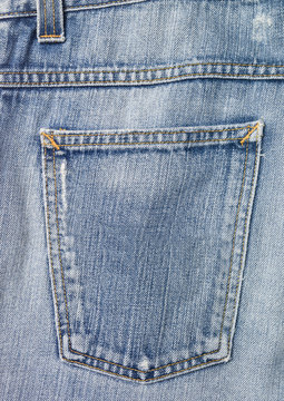 Full frame of jeans