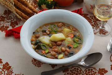Minestrone alla lombarda - Primi della Lombardia