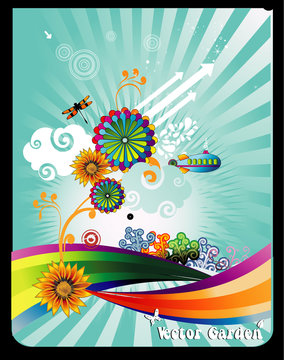 sue&ntilde;o en vector