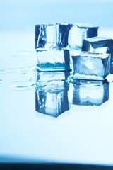 cubes of ice