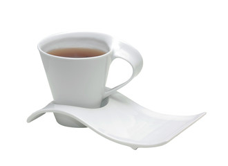 white cap with tea