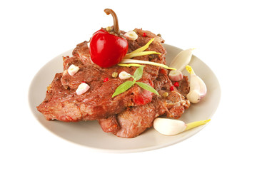 beef meat close up