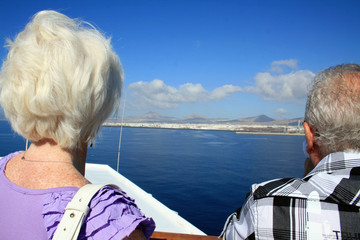 Pasajeros de un barco