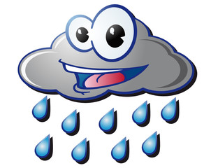 nuage et pluie