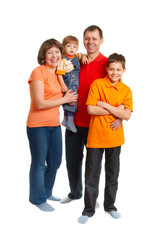 Obraz premium happy family portrait