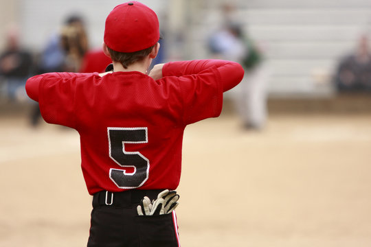 First Baseman Watching Batter