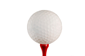 Golf Ball and tee