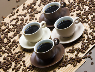 coffee cups still life