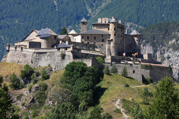 Fototapeta na wymiar Fort Chateau-Queyras