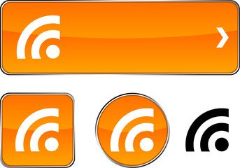 Rss  button set.