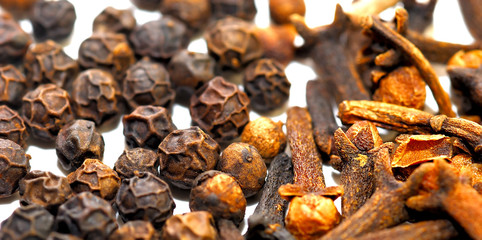black pepper and other spices