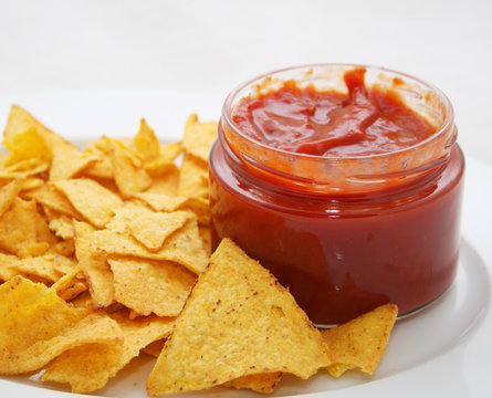 Chips und Dip