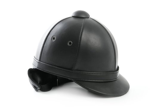 Black ridding cap for horse riders