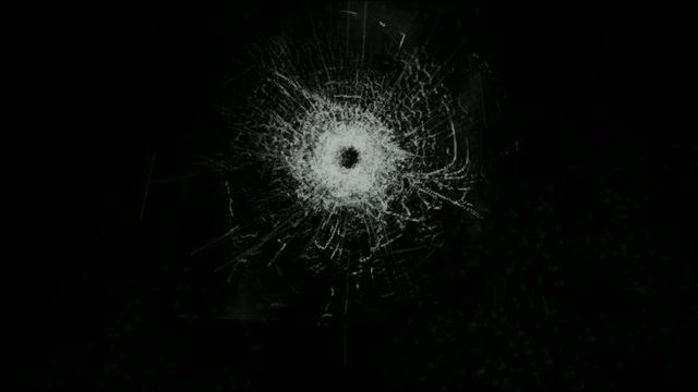 Gun shots in Glass
