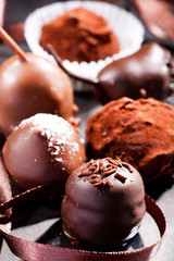 chocolate truffles.