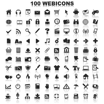 100 top webicons