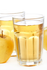fresh apple juice..