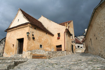 Fototapeta na wymiar Village médiéval de Rasnov