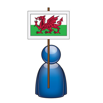 Pancarta Gales