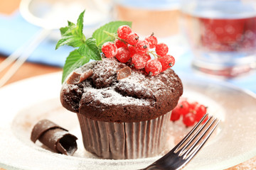 Chocolate muffin