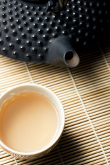 Tetsubin and Tea Cups
