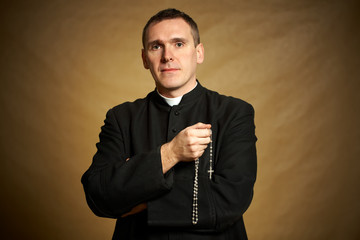 Young priest