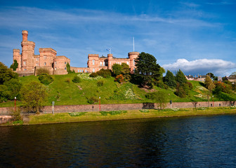 Castle on the hill Scotland