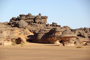Fototapeta na wymiar Rocks, Libia