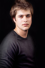 Fototapeta premium Young handsome masculine guy