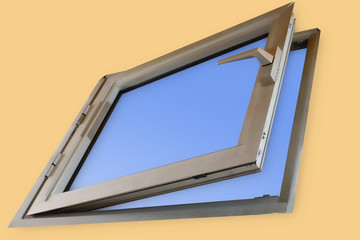 fenêtre double vitrage en aluminium
