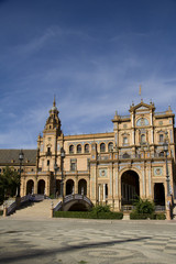 Obraz premium Plaza de Espana in Seville, Spain