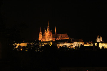 Fototapeta na wymiar Prague in the night